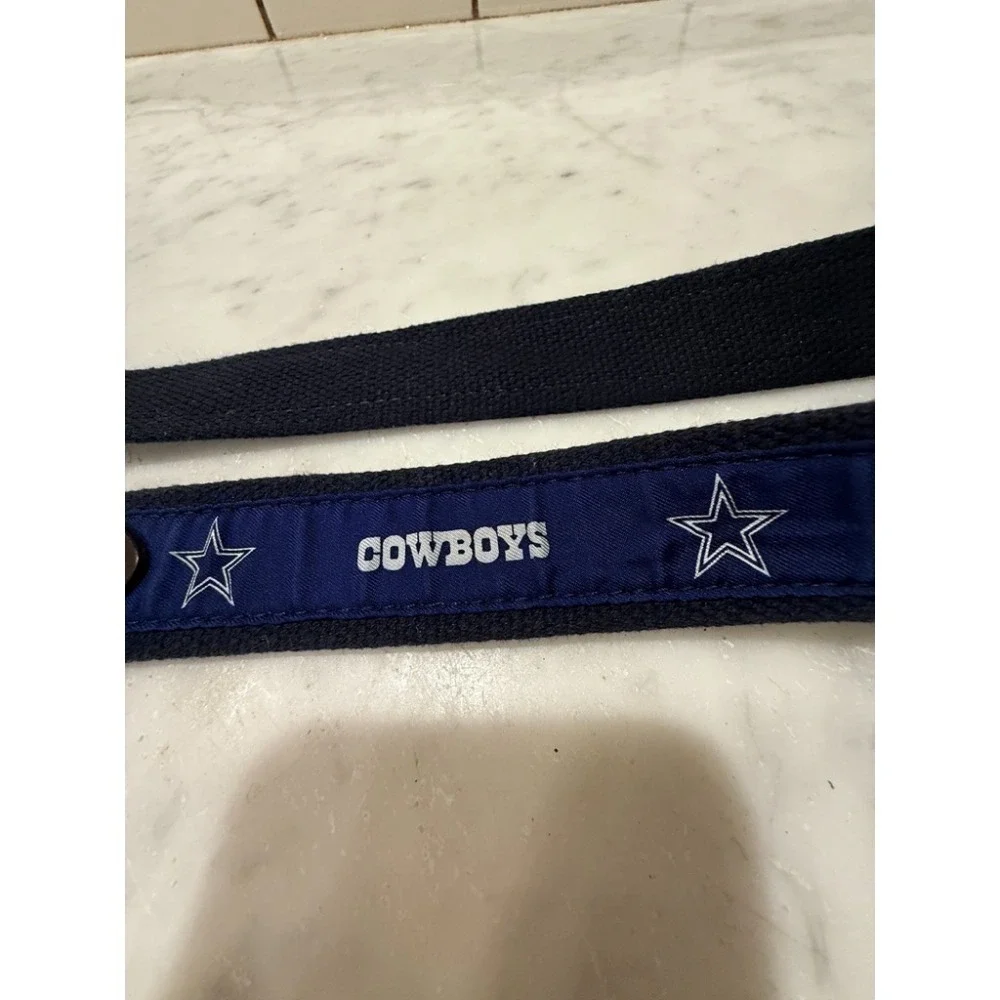 Vineyard Vines Cowboys Belt Boys‎ Kids Gold Buckle Navy Blue Size 30
